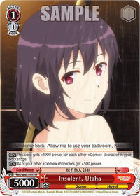 Insolent, Utaha (SHS/W98-E074 U) [Saekano the Movie: Finale] - POKÉ JEUX