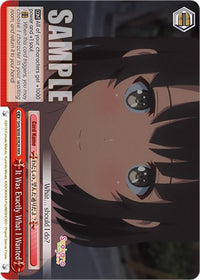 It Was Exactly What I Wanted (SHS/W98-E082R RRR) [Saekano the Movie: Finale] - POKÉ JEUX