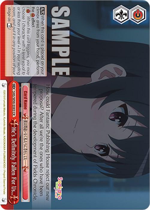 He's Definitely Fallen For Us (SHS/W98-E083 CR) [Saekano the Movie: Finale] - POKÉ JEUX