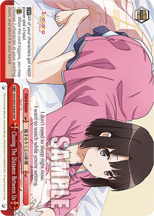 Closing The Distance Between Us (SHS/W98-E084R RRR) [Saekano the Movie: Finale] - POKÉ JEUX