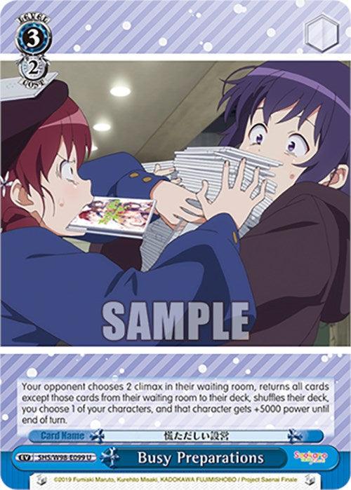 Busy Preparations (SHS/W98-E099 U) [Saekano the Movie: Finale] - POKÉ JEUX
