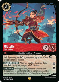 Mulan - Elite Archer (224/204) (244/204) [Illumineer's Quest: Deep Trouble]