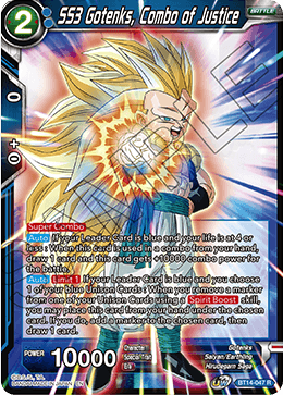 SS3 Gotenks, Combo of Justice (BT14-047) [Cross Spirits] - POKÉ JEUX