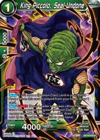 King Piccolo, Seal Undone (BT18-079) [Dawn of the Z-Legends] - POKÉ JEUX