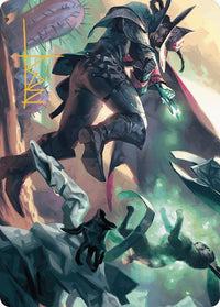 Metamorphic Blast Art Card (Gold-Stamped Signature) [Outlaws of Thunder Junction Art Series] - POKÉ JEUX