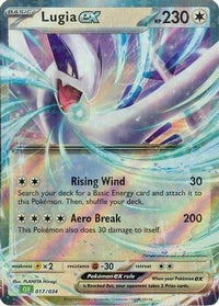 Lugia ex (17/034)  - Jumbo Cards Holofoil