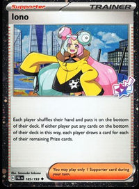 Iono (Cosmo Foil) (185/193)  - Miscellaneous Cards & Products Holofoil