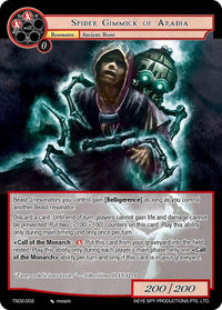 Spider Gimmick of Aradia (TSD2-002) [Starter Deck: Yokoshima] - POKÉ JEUX