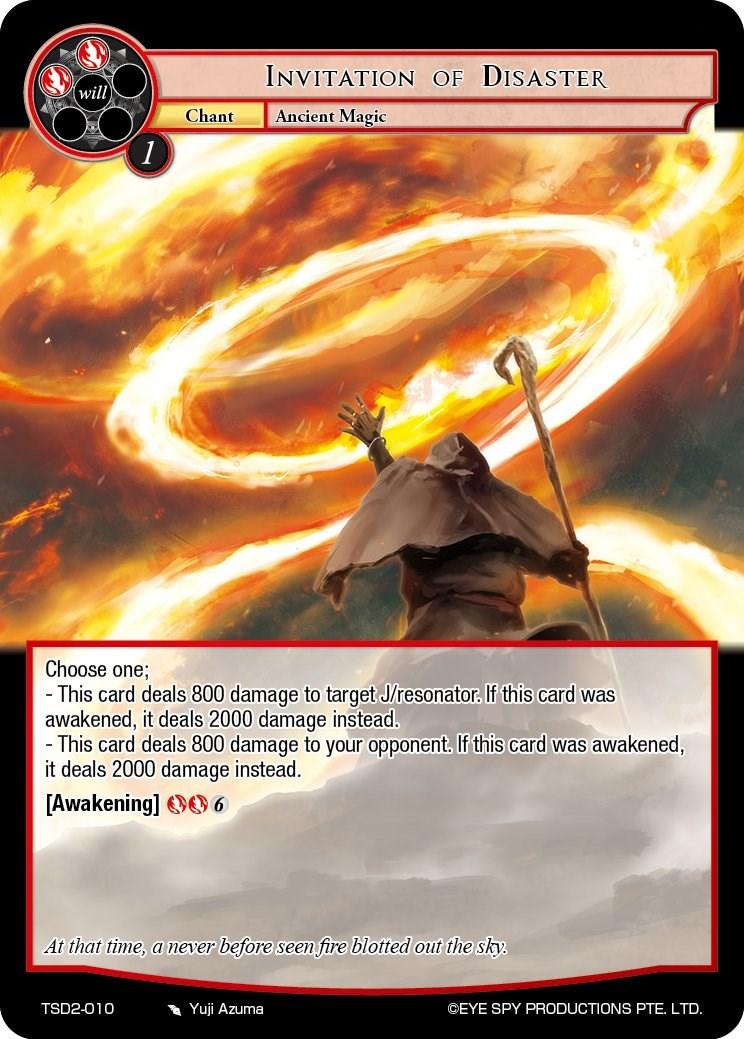 Invitation of Disaster (TSD2-010) [Starter Deck: Yokoshima] - POKÉ JEUX