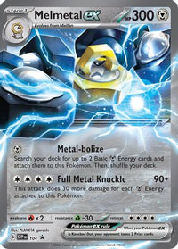 Melmetal ex (104) - SV Scarlet & Violet Promo Cards Holofoil