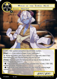 Witch of the Tower: No.6 (TTT-009 N) [Thoth of the Trinity] - POKÉ JEUX