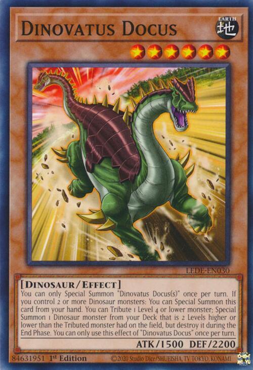 Dinovatus Docus [LEDE-EN030] Common - POKÉ JEUX