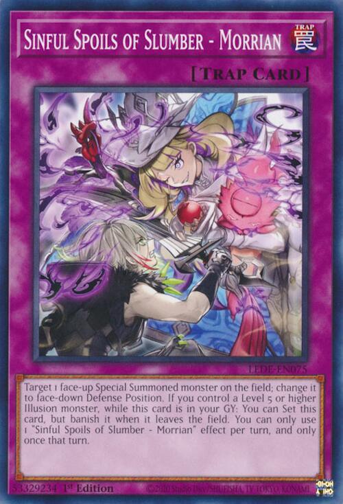 Sinful Spoils of Slumber - Morrian [LEDE-EN075] Common - POKÉ JEUX