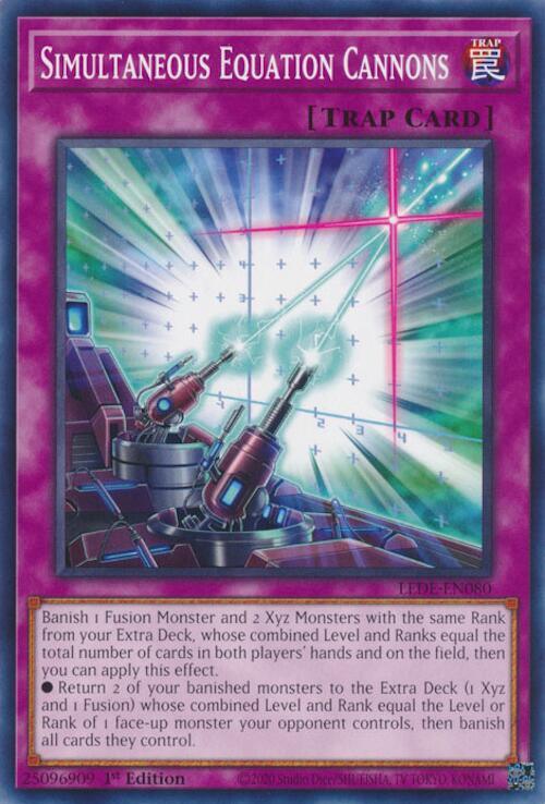 Simultaneous Equation Cannons [LEDE-EN080] Common - POKÉ JEUX