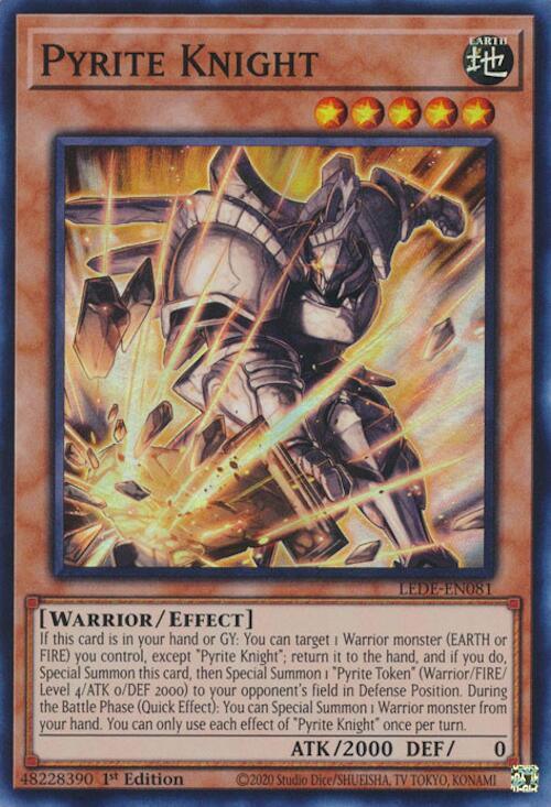 Pyrite Knight [LEDE-EN081] Super Rare - POKÉ JEUX