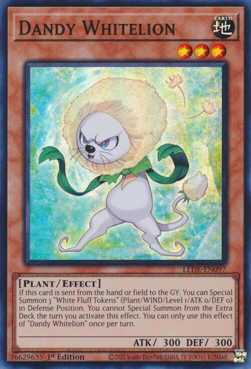 Dandy Whitelion [LEDE-EN097] Super Rare - POKÉ JEUX