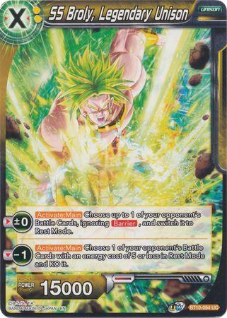 SS Broly, Legendary Unison (BT10-094) [Rise of the Unison Warrior] - POKÉ JEUX