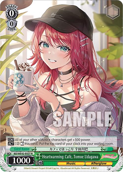 Heartwarming Cafe, Tomoe Udagawa (BD/WE42-E027 N) [BanG Dream! Girls Band Party! Countdown Collection] - POKÉ JEUX