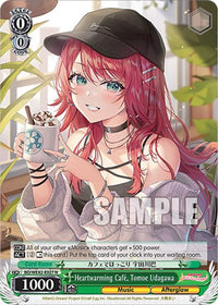 Heartwarming Cafe, Tomoe Udagawa (BD/WE42-E027 N) [BanG Dream! Girls Band Party! Countdown Collection] - POKÉ JEUX