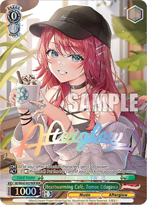 Heartwarming Cafe, Tomoe Udagawa (BD/WE42-E027BDR BDR) [BanG Dream! Girls Band Party! Countdown Collection] - POKÉ JEUX