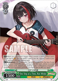 One Step at a Time, Ran Mitake (BD/WE42-E030 N) [BanG Dream! Girls Band Party! Countdown Collection] - POKÉ JEUX