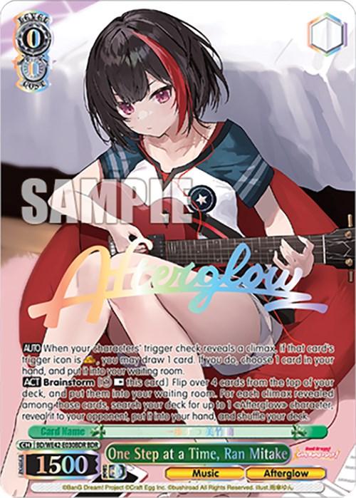 One Step at a Time, Ran Mitake (BD/WE42-E030BDR BDR) [BanG Dream! Girls Band Party! Countdown Collection] - POKÉ JEUX