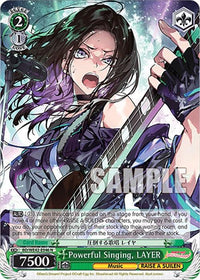 Powerful Singing, LAYER (BD/WE42-E046 N) [BanG Dream! Girls Band Party! Countdown Collection] - POKÉ JEUX
