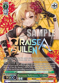 Passionate Performance, MASKING (BD/WE42-E050BDR BDR) [BanG Dream! Girls Band Party! Countdown Collection] - POKÉ JEUX