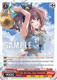 Like the Sun, Saya Yamabuki (BD/WE42-E062 N) [BanG Dream! Girls Band Party! Countdown Collection] - POKÉ JEUX