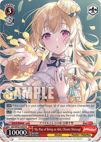 My Way of Being an Idol, Chisato Shirasagi (BD/WE42-E063 N) [BanG Dream! Girls Band Party! Countdown Collection] - POKÉ JEUX