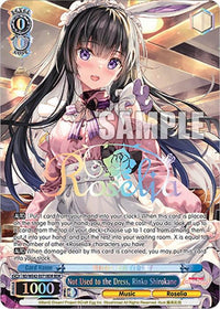 Not Used to the Dress, Rinko Shirokane (BD/WE42-E071BDR BDR) [BanG Dream! Girls Band Party! Countdown Collection] - POKÉ JEUX
