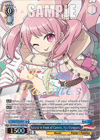 Natural in Front of Camera, Aya Maruyama (BD/WE42-E074BDR BDR) [BanG Dream! Girls Band Party! Countdown Collection] - POKÉ JEUX