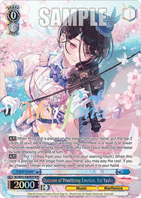 Outcome of Prioritizing Emotion, Rui Yashio (BD/WE42-E080BDR BDR) [BanG Dream! Girls Band Party! Countdown Collection] - POKÉ JEUX