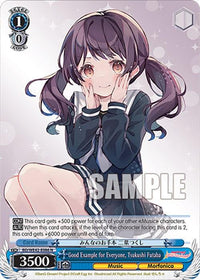 Good Example for Everyone, Tsukushi Futaba (BD/WE42-E086 N) [BanG Dream! Girls Band Party! Countdown Collection] - POKÉ JEUX
