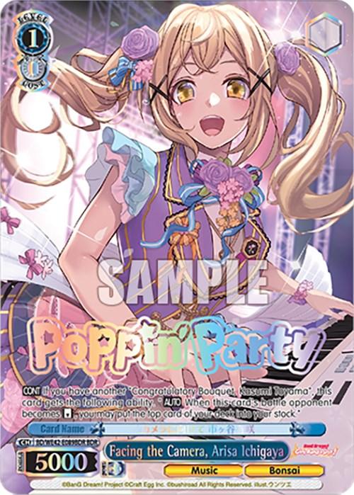 Facing the Camera, Arisa Ichigaya (BD/WE42-E089BDR BDR) [BanG Dream! Girls Band Party! Countdown Collection] - POKÉ JEUX