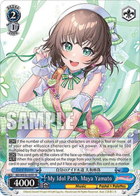 My Idol Path, Maya Yamato (BD/WE42-E097 N) [BanG Dream! Girls Band Party! Countdown Collection] - POKÉ JEUX