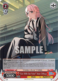 "Live With Our Voice" Anon Chihaya (BD/WE42-TE05 TD) [BanG Dream! Girls Band Party! Countdown Collection] - POKÉ JEUX