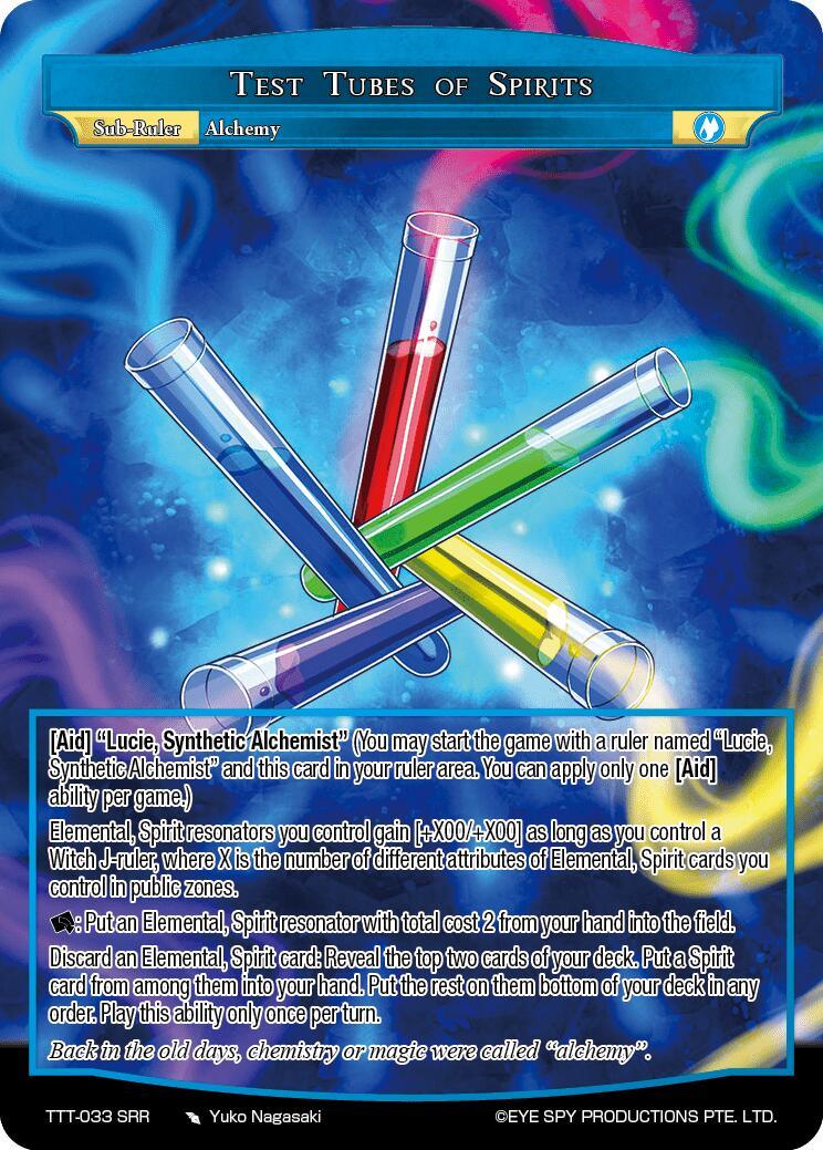 Test Tube of Spirits (TTT-033 SRR) [Thoth of the Trinity] - POKÉ JEUX