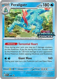 Feraligatr (Prerelease) [Staff] (89) - SV Scarlet & Violet Promo Cards Holofoil