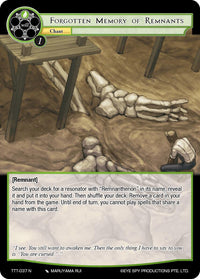 Forgotten Memory of Remnants (TTT-037 N) [Thoth of the Trinity] - POKÉ JEUX