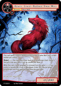 Remus, Lyka's Partner Twin Wolf (TTT-023 R) [Thoth of the Trinity] - POKÉ JEUX