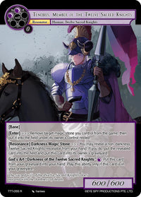 Tenebris, Member of the Twelve Sacred Knights (TTT-055 R) [Thoth of the Trinity] - POKÉ JEUX