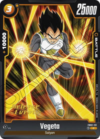 Vegeta (FB02-131) [Blazing Aura Pre-Release Cards] - POKÉ JEUX