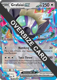 Grafaiai ex (SV: Scarlet & Violet Promo Cards) (100) - Jumbo Cards Holofoil