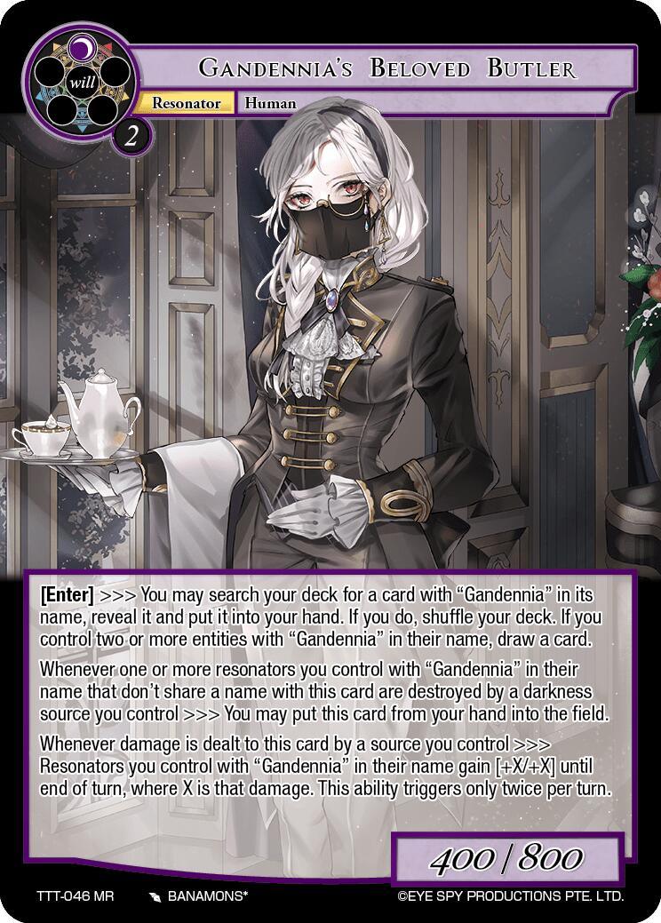 Gandennia's Beloved Butler (TTT-046 MR) [Thoth of the Trinity] - POKÉ JEUX