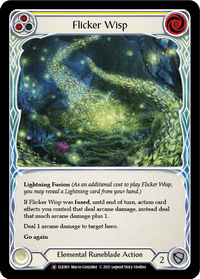 Flicker Wisp [U-ELE065] (Tales of Aria Unlimited) Unlimited Rainbow Foil - POKÉ JEUX