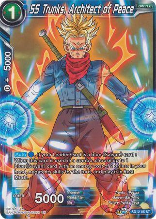 SS Trunks, Architect of Peace (Starter Deck - Spirit of Potara) (SD12-05) [Rise of the Unison Warrior] - POKÉ JEUX