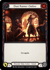 Dust Runner Outlaw (Red) [UPR066] (Uprising) Rainbow Foil - POKÉ JEUX