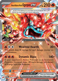 Hearthflame Mask Ogerpon ex (40/167)  - SV06 Twilight Masquerade Holofoil
