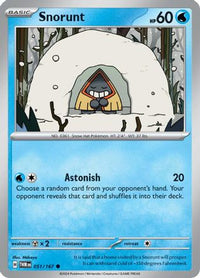 Snorunt (51) - SV06 Twilight Masquerade